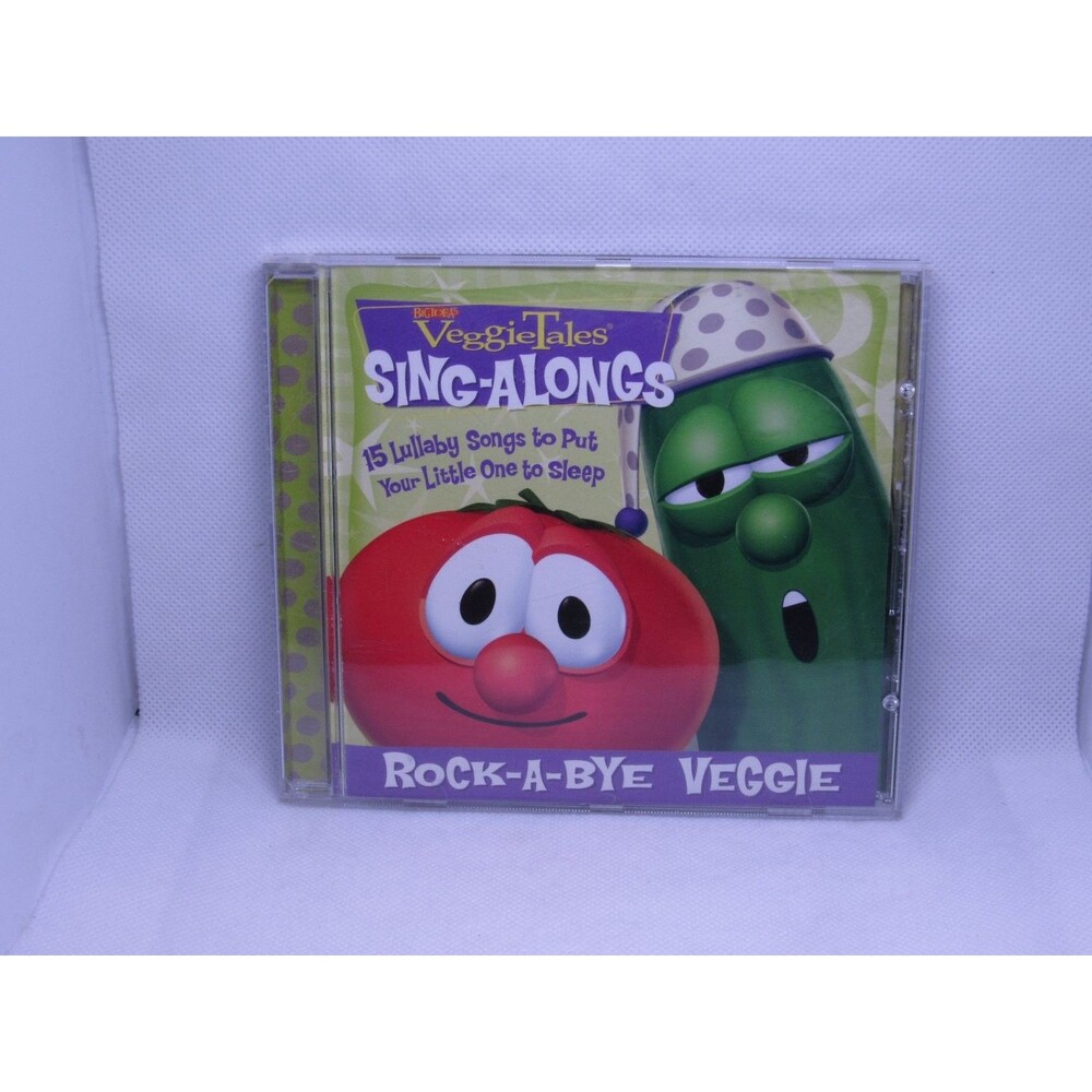 VeggieTales – Sing-Alongs Rock-A-Bye Veggie CD 2007 Lullabies Children's Big
